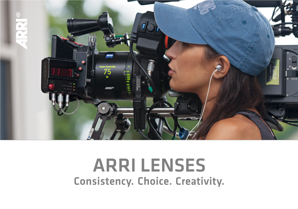 ARRI LENSES Consistency