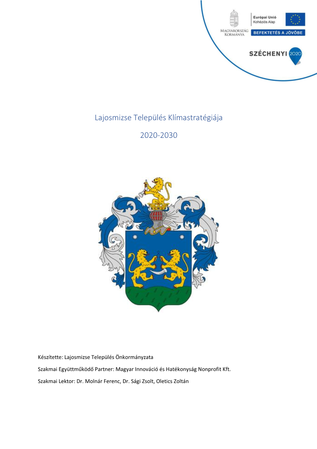 Lajosmizse Település Klímastratégiája 2020-2030