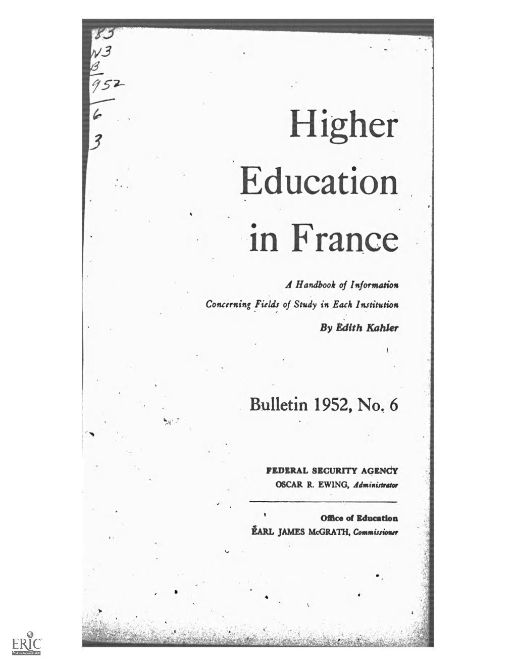 HIGHER EDUCATIONINFRANCE Académied'alger Inquiries:B.U.S., 10Boulevardbaudin,Alger