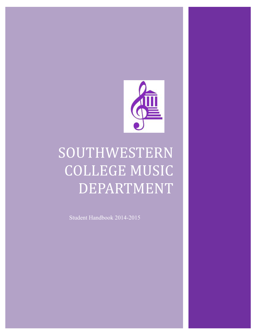 Southwestern College Music Department