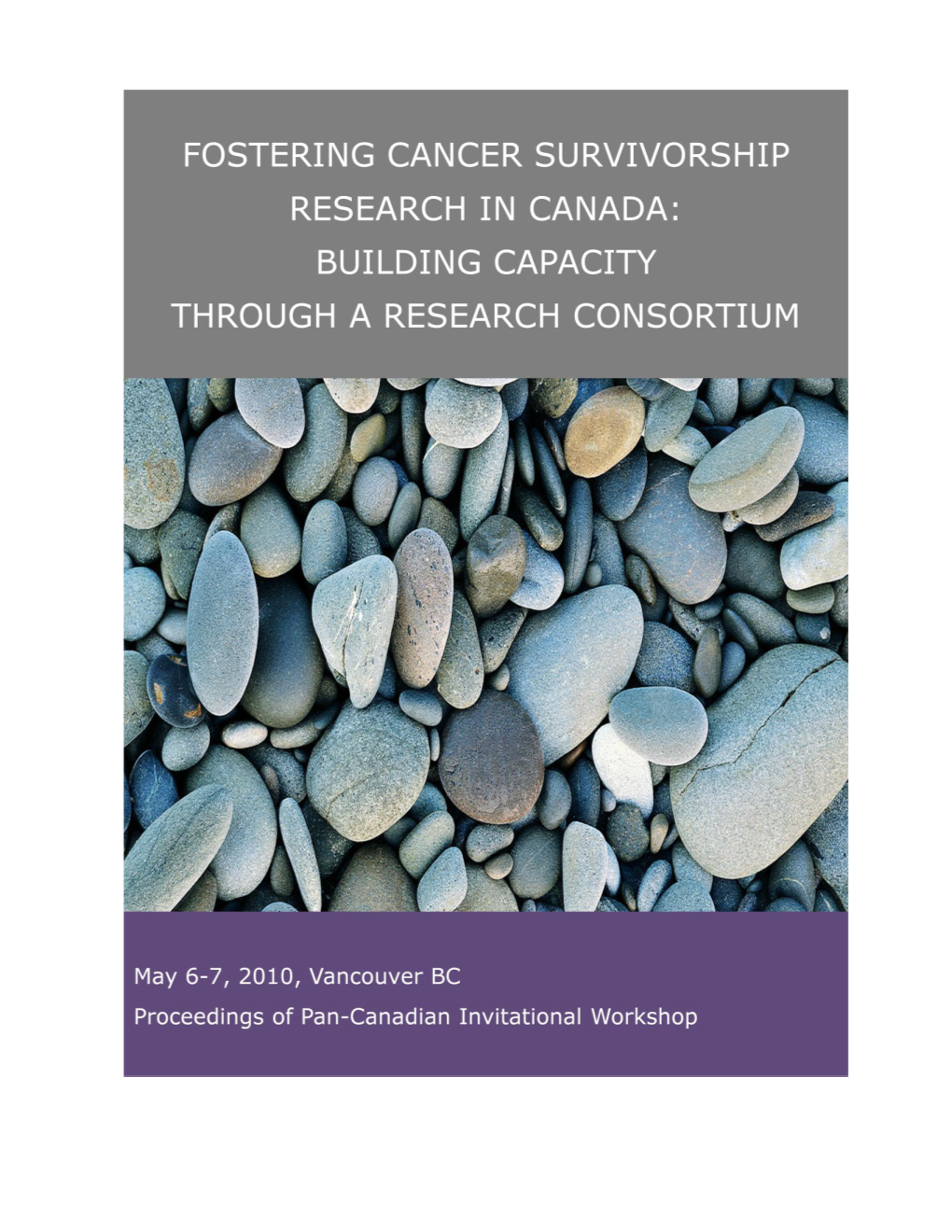 Fostering Cancer Survivorship Research in Canada: Building Capacity Through a Research Consortium
