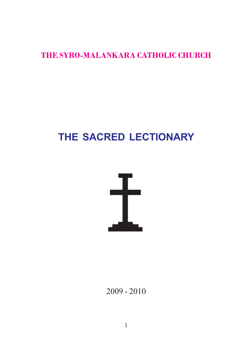 The Sacred Lectionary