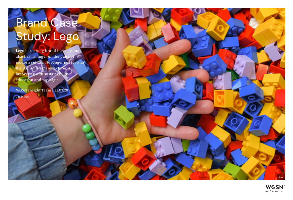 Brand Case Study: Lego