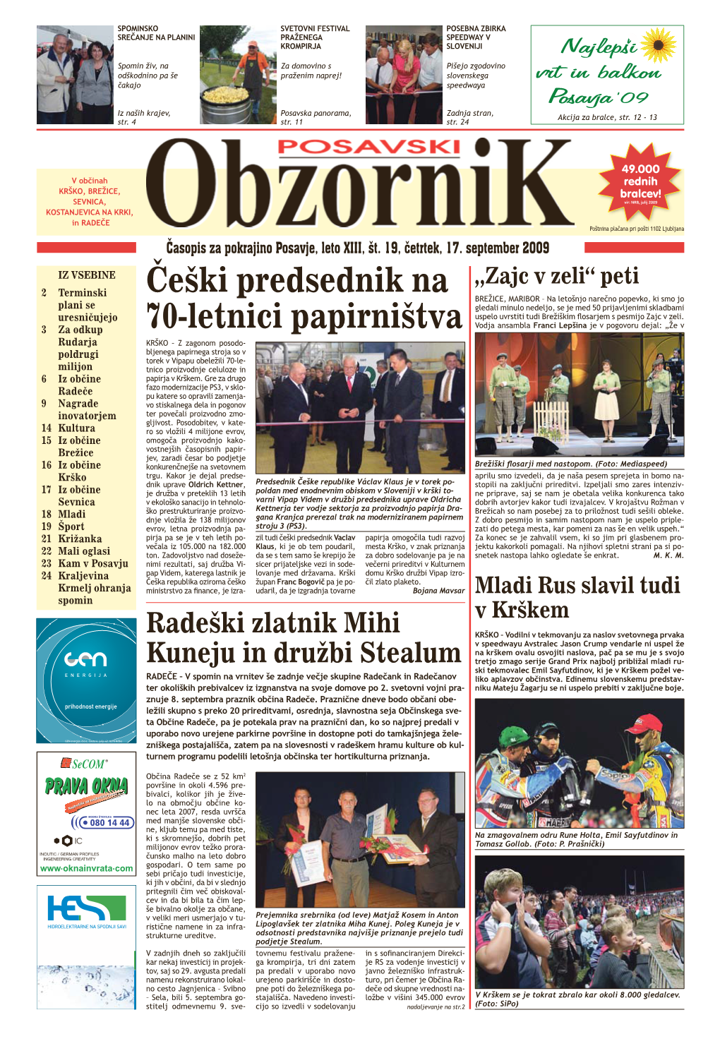 Posavski Obzornik 19/07