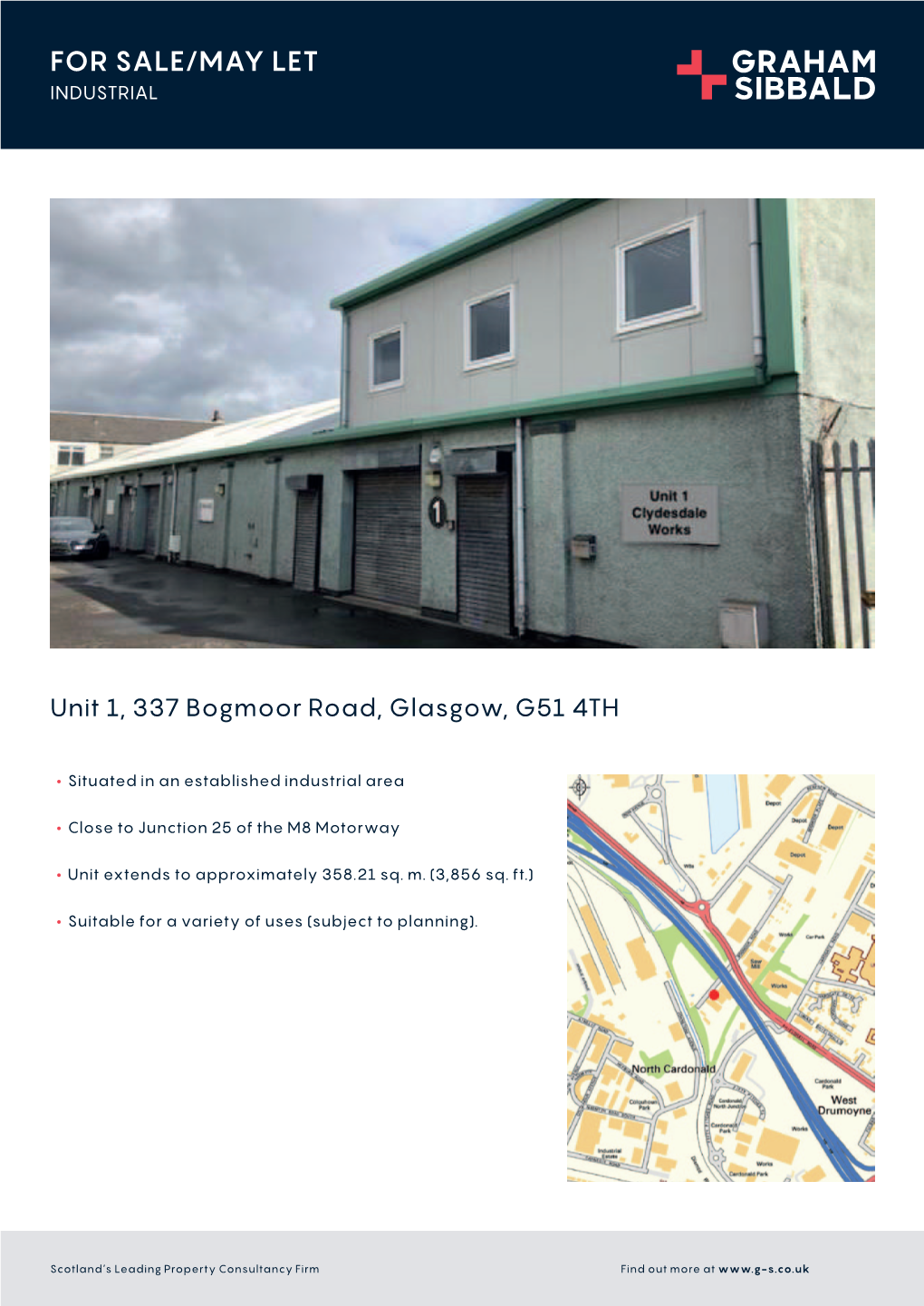 Unit 1, 337 Bogmoor Road, Glasgow, G51 4TH
