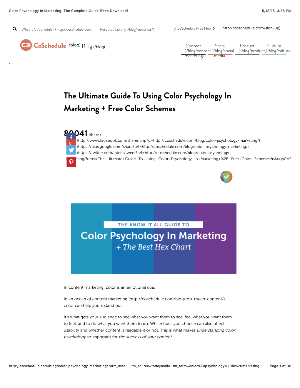 Color Psychology in Marketing: the Complete Guide [Free Download] 5/18/16, 3:36 PM