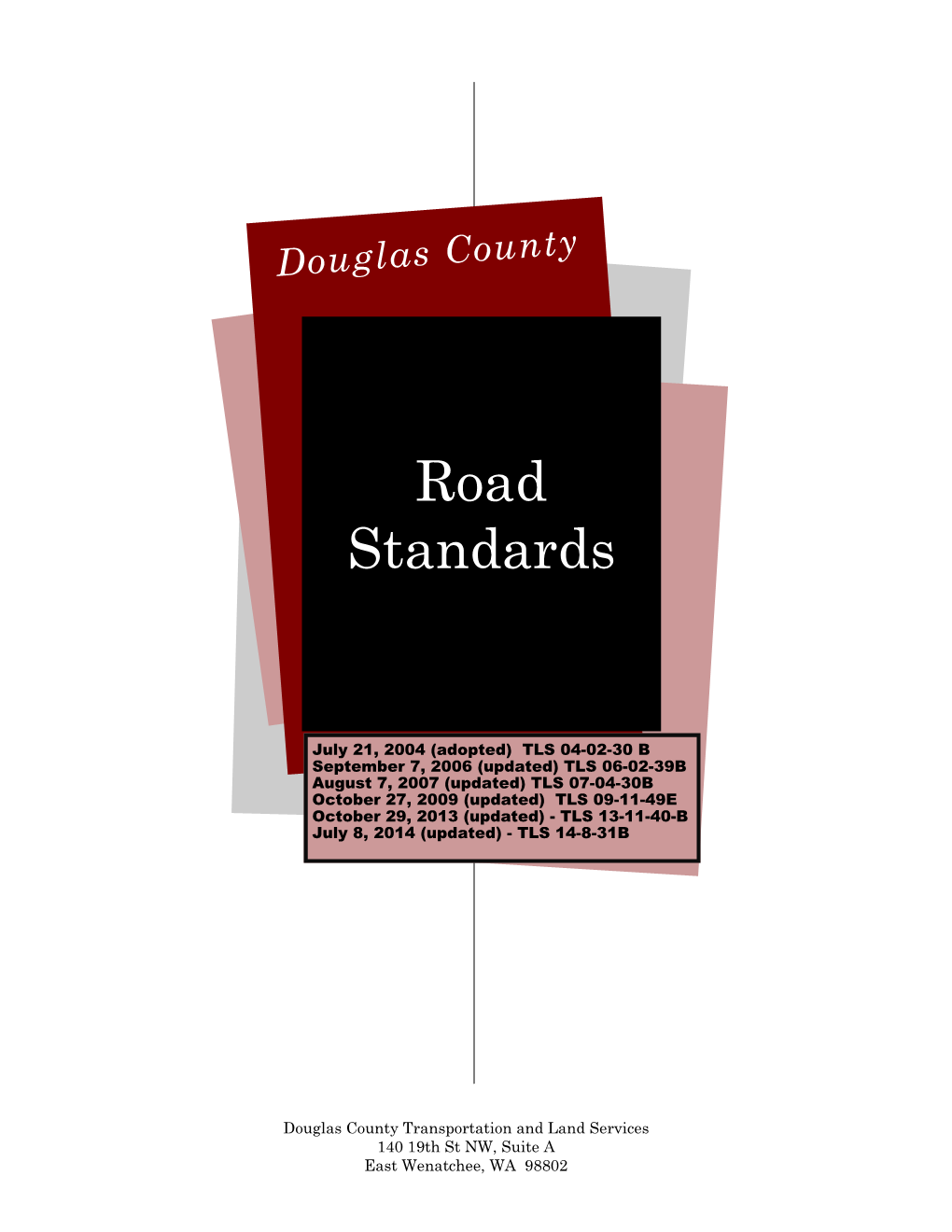 2014 Road Standards (PDF)