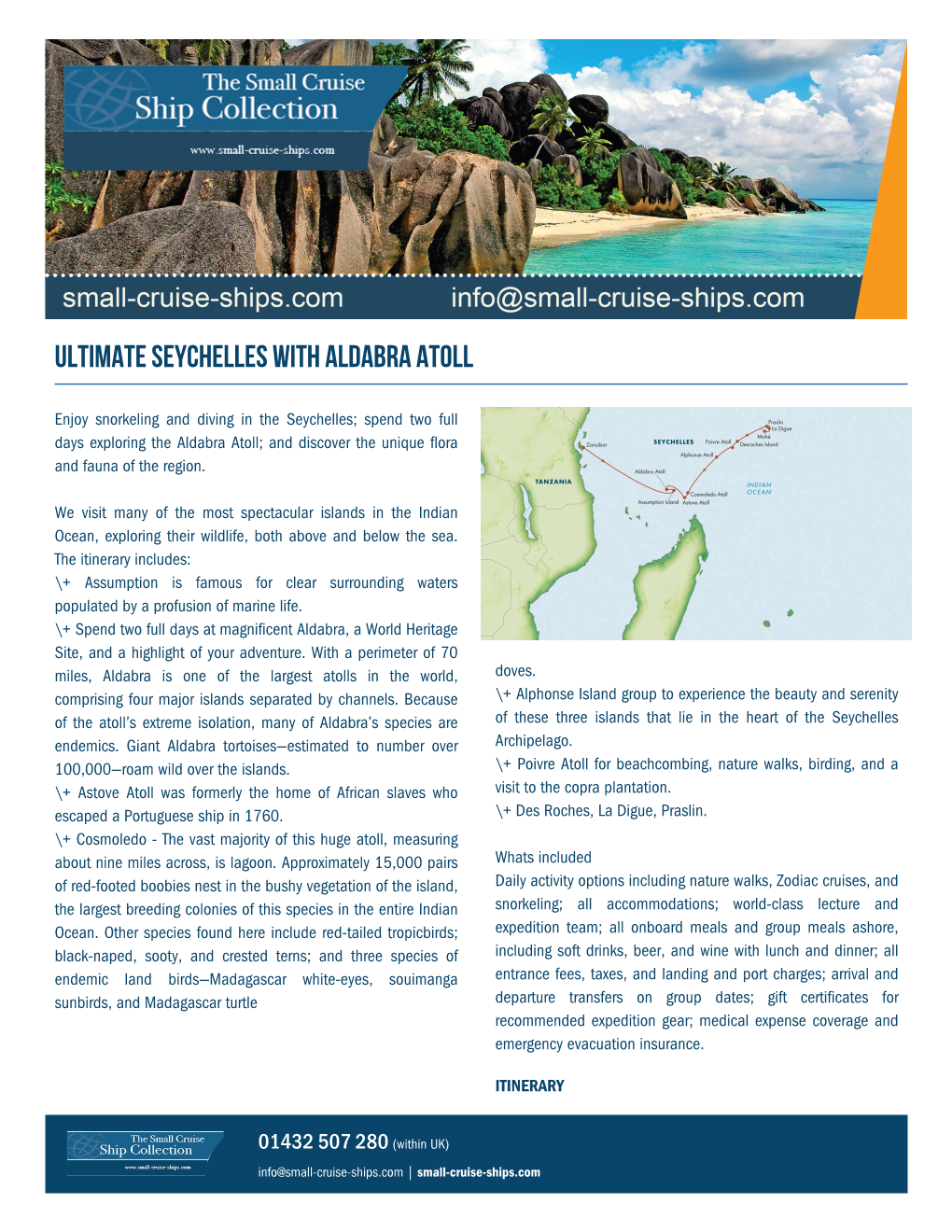 Ultimate Seychelles with Aldabra Atoll