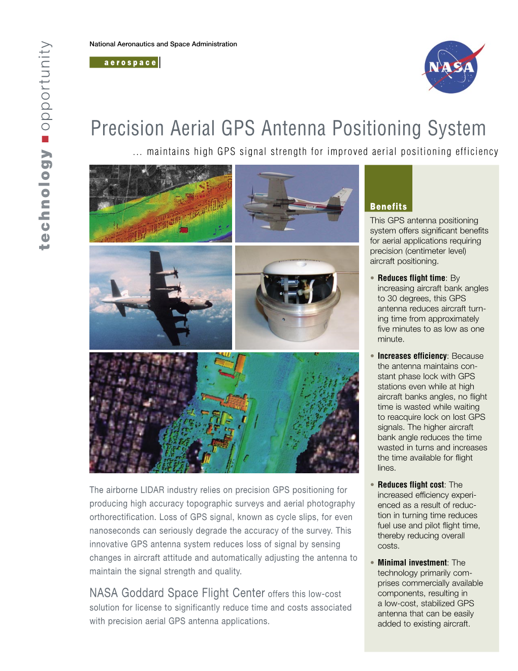 Precision Aerial GPS Antenna Positioning System