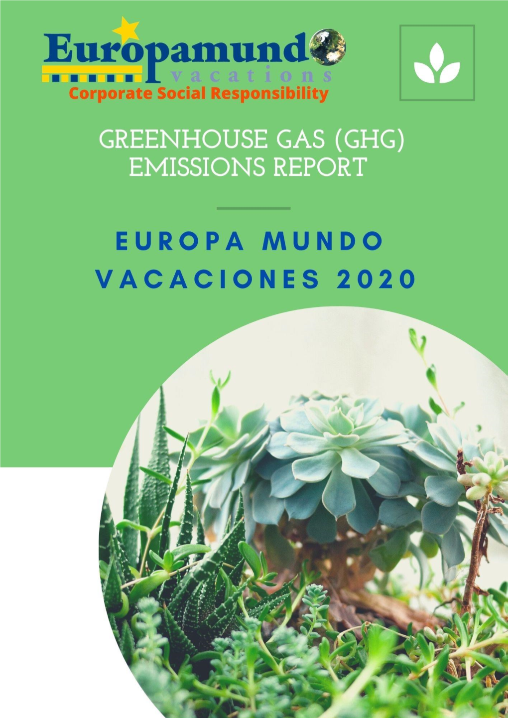 Greenhouse Gas Emissions Report 2020