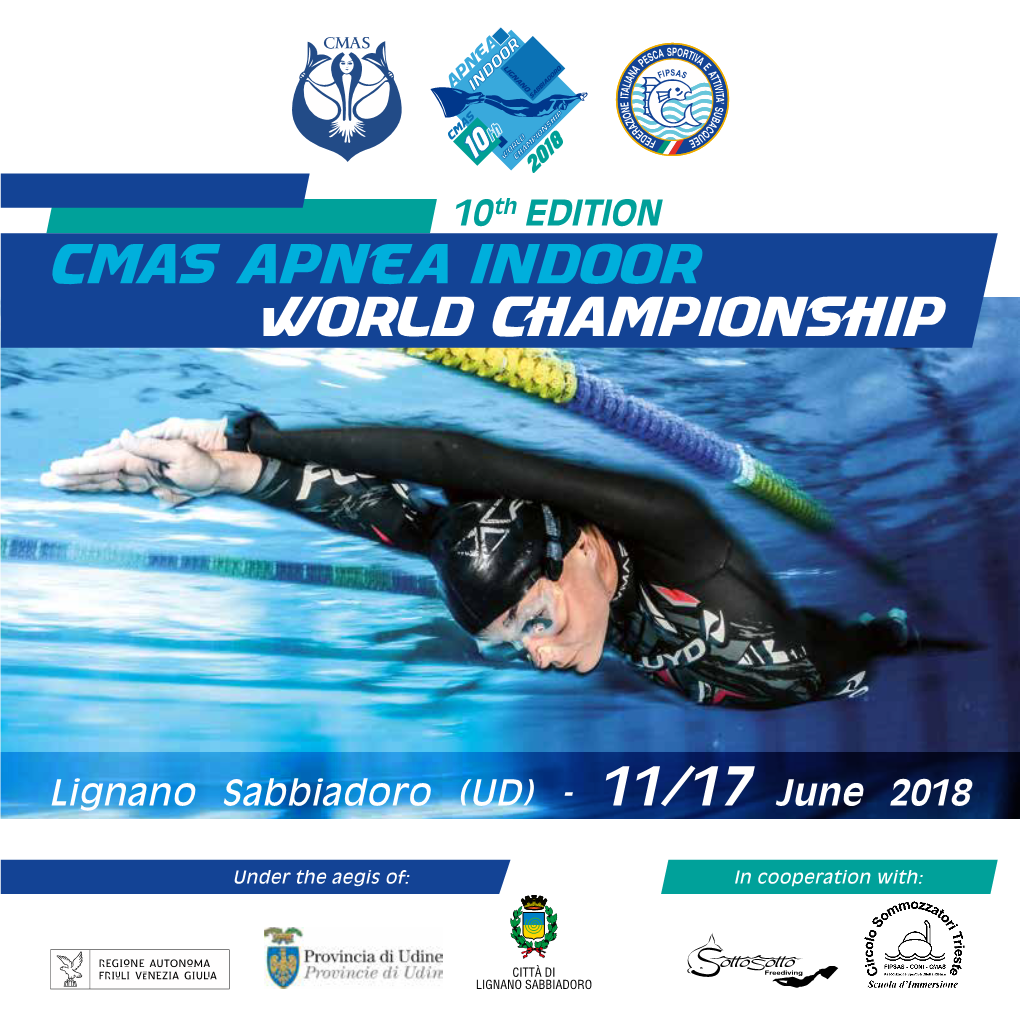 Cmas Apnea Indoor World Championship