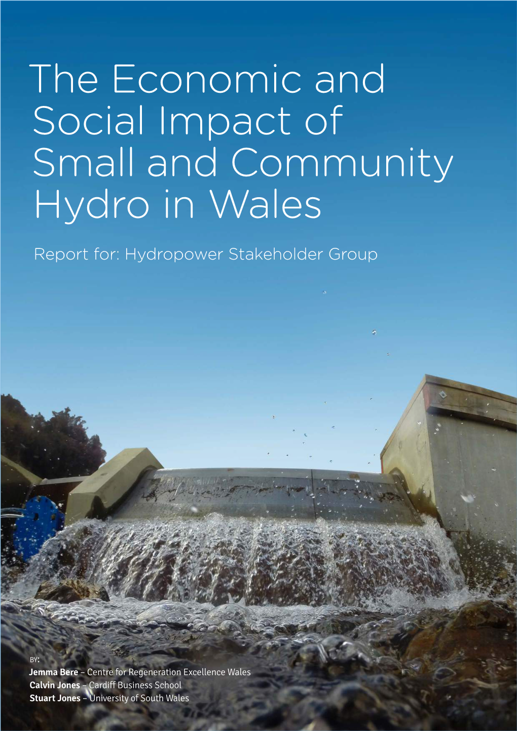 The Economic and Social Impact of Small and Community Hydro in Wales