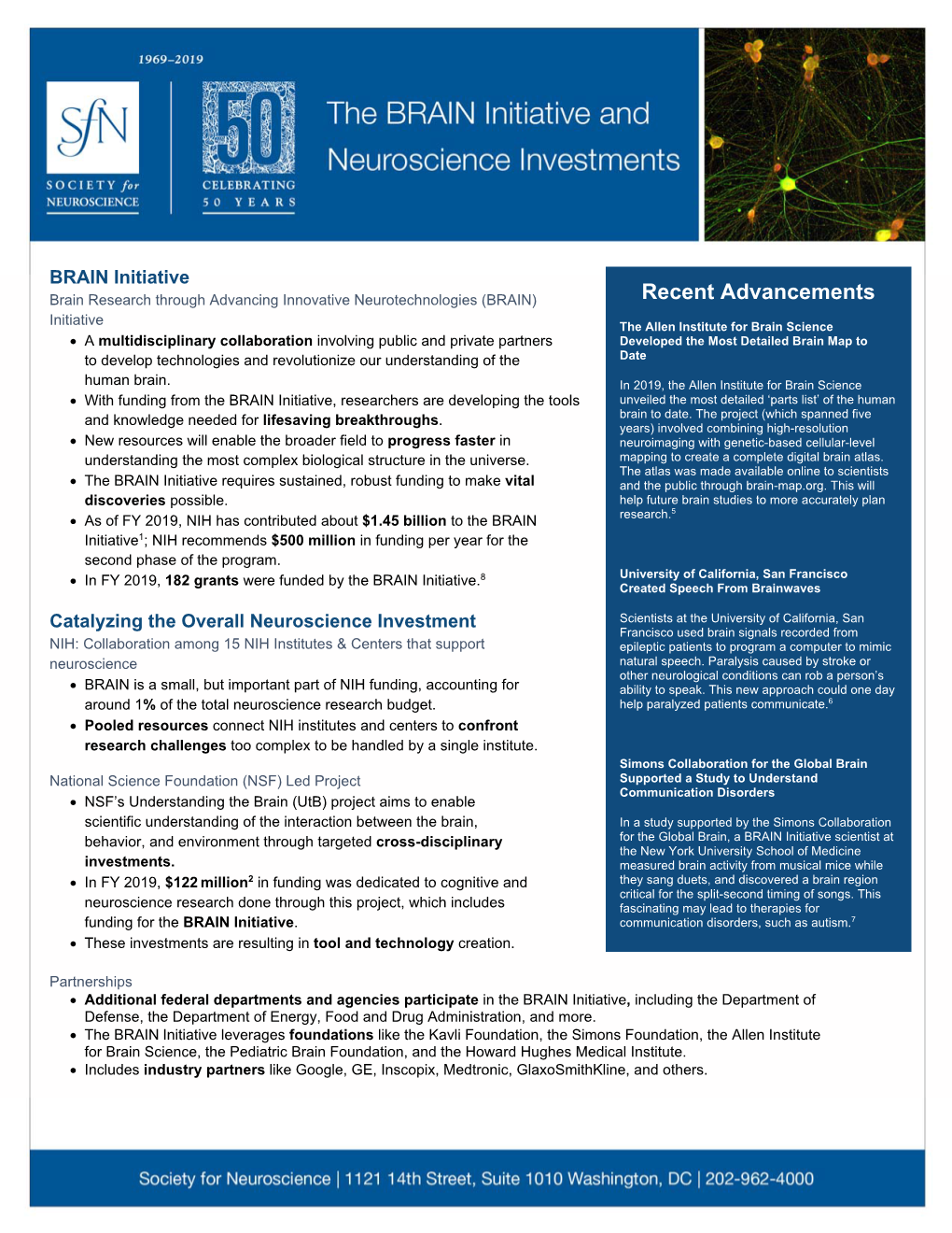 BRAIN Initiative Factsheet