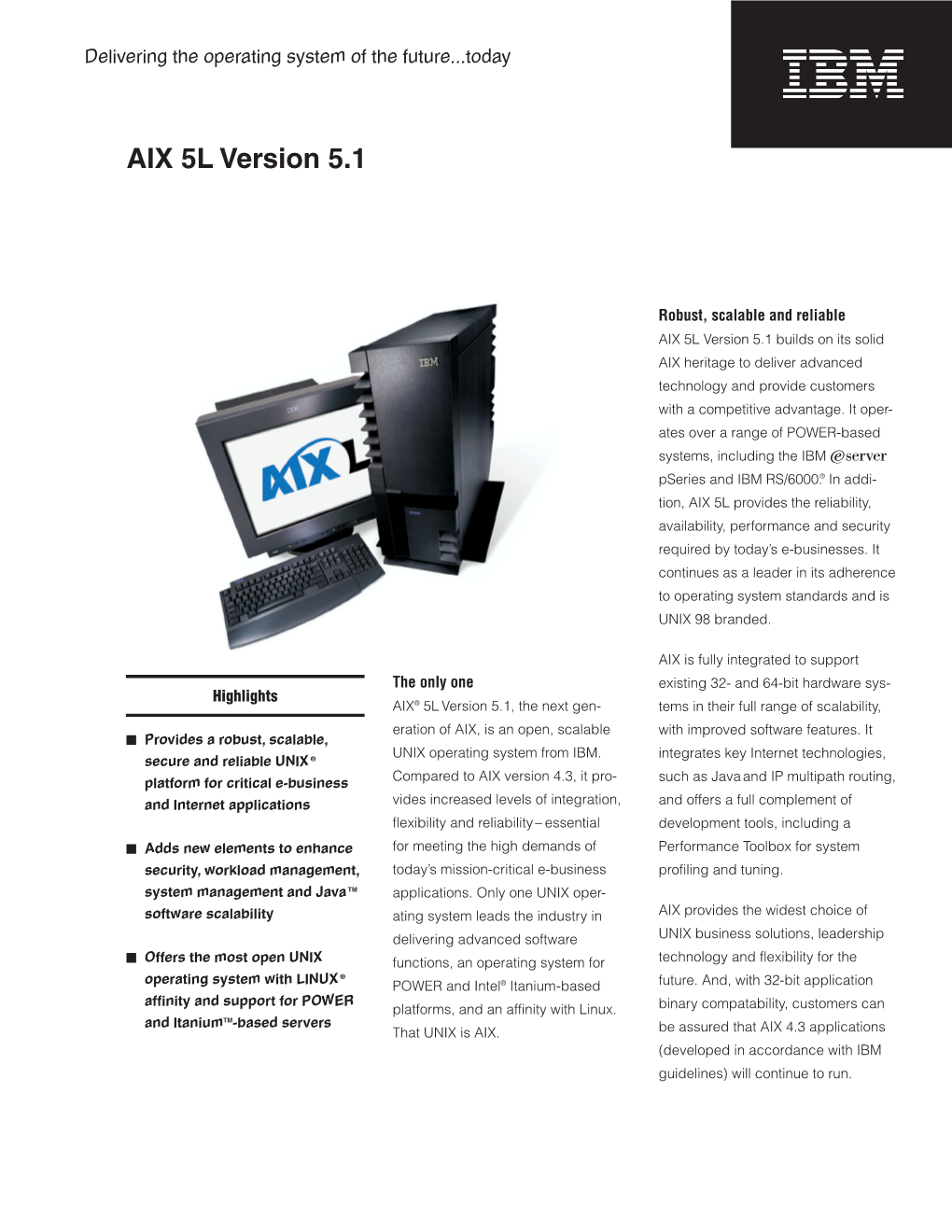 AIX 5L Version 5.1