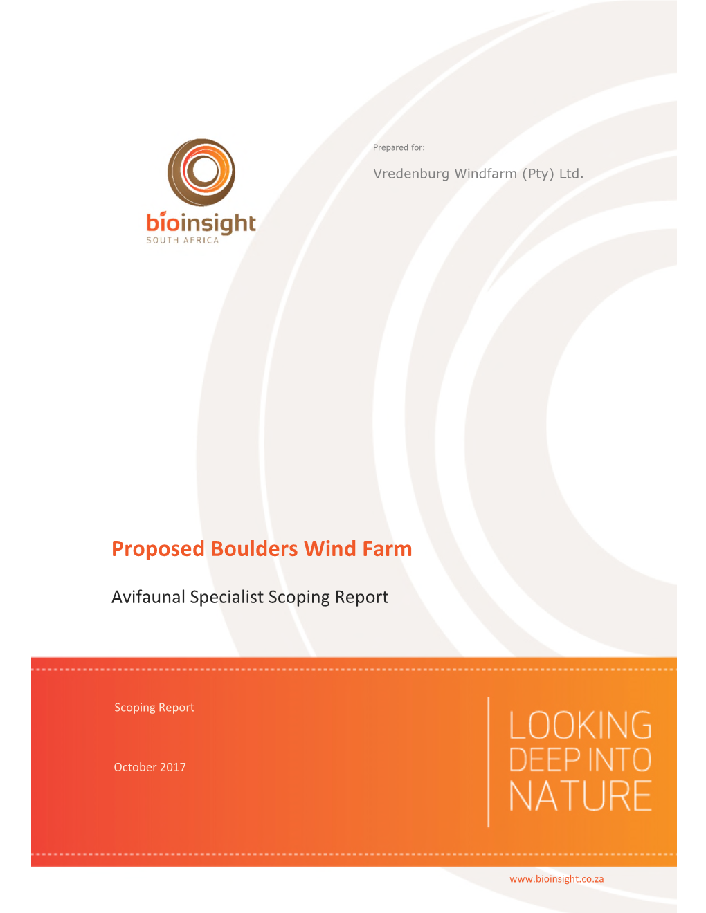 Proposed Boulders Wind Farm