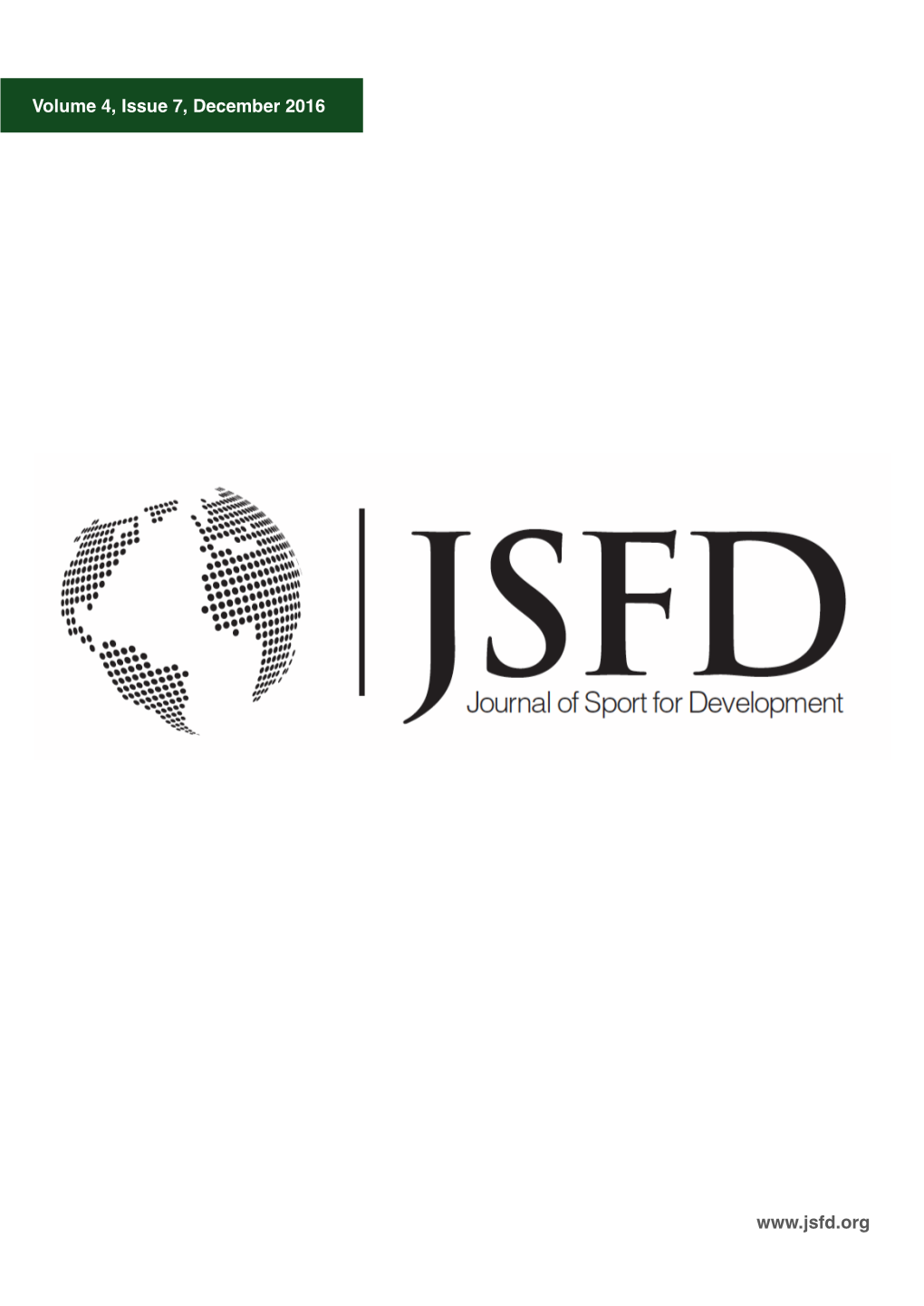 JSFD Vol 4 Issue 7 Dec 2016