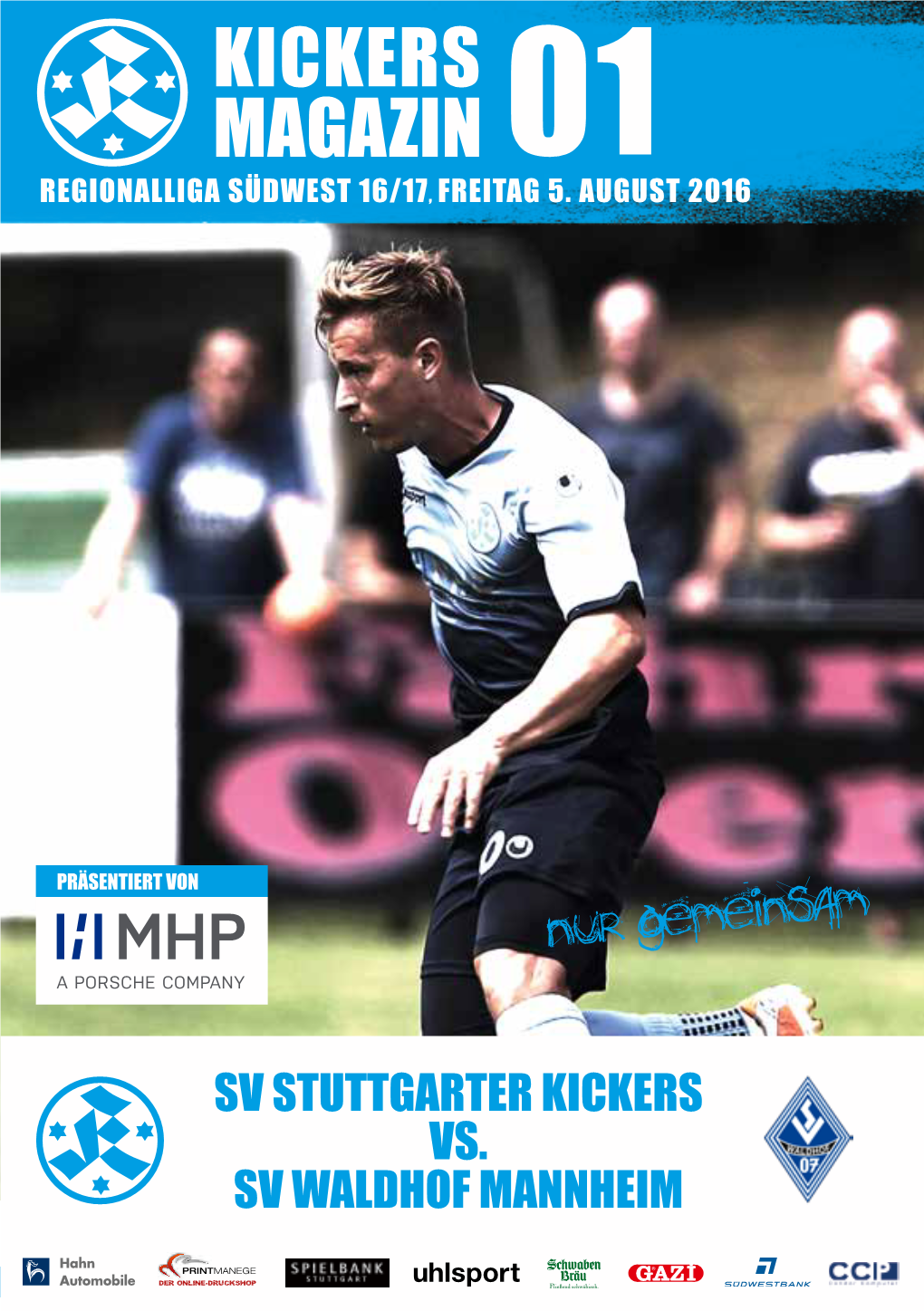 Kickers Magazin 01 Regionalliga Südwest 16/17, Freitag 5