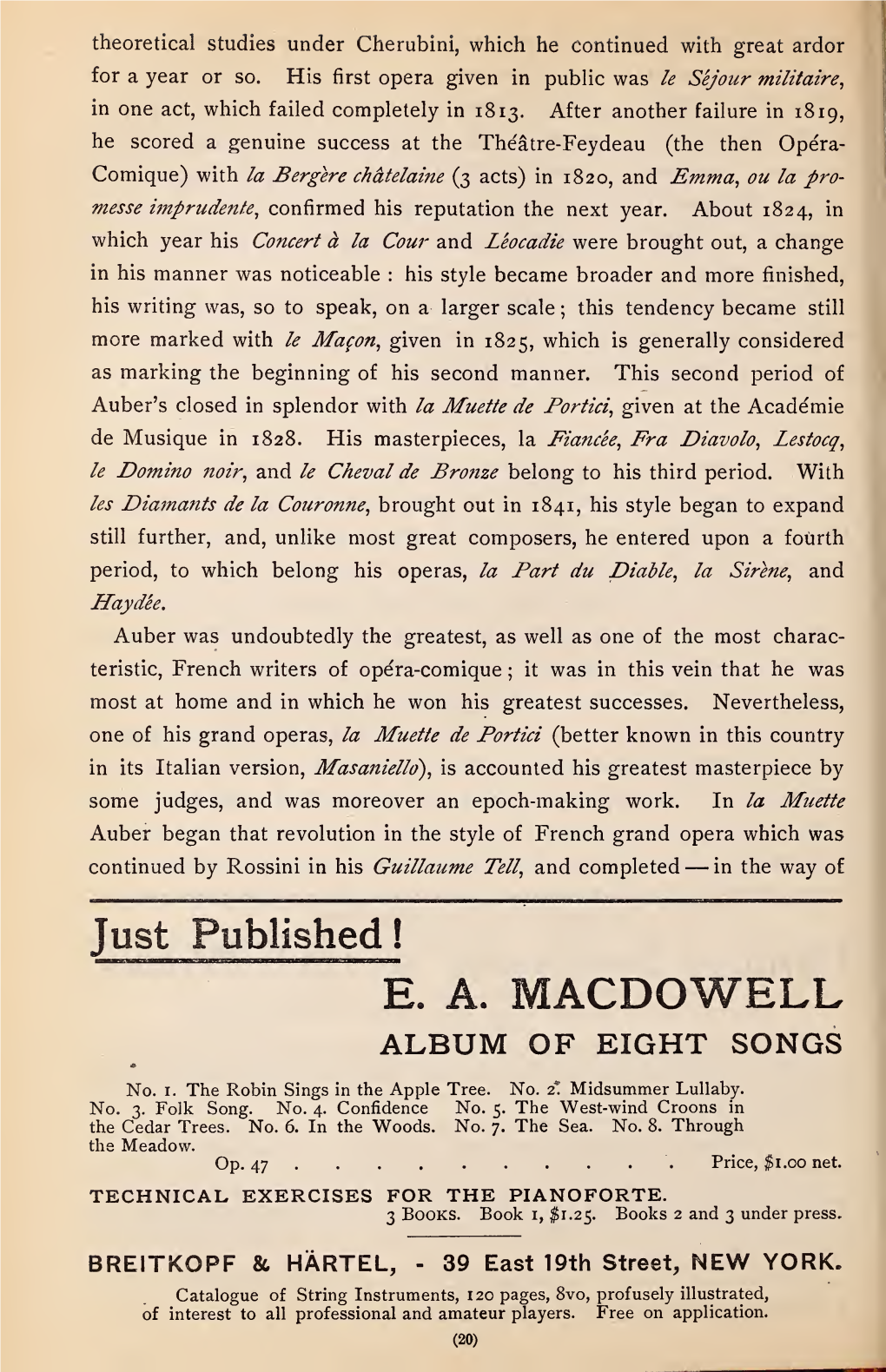 Boston Symphony Orchestra Concert Programs, Season 15, 1895