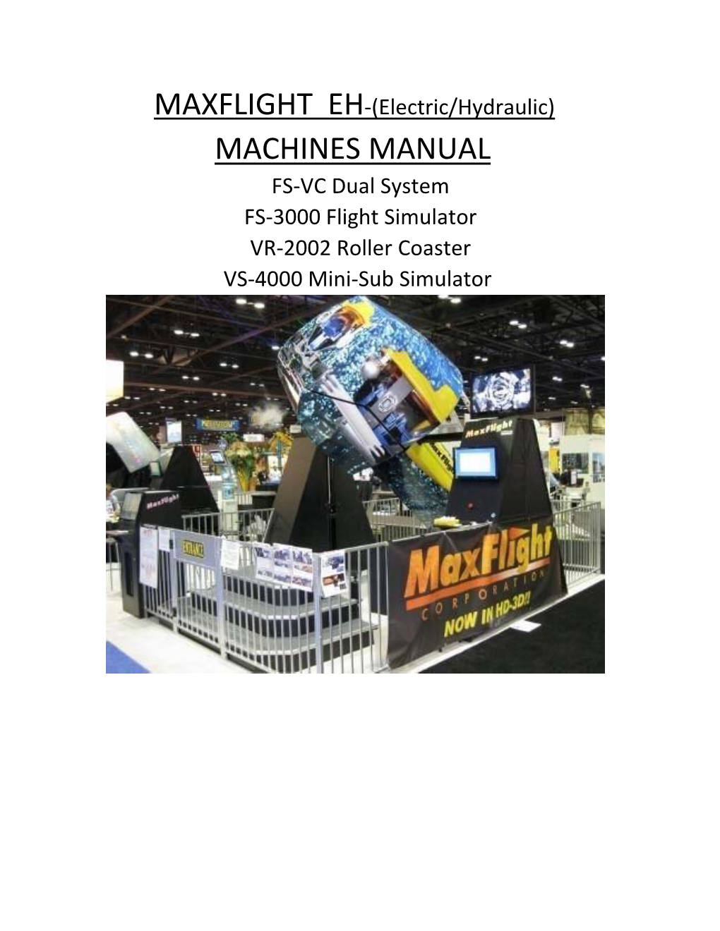Machines Manual
