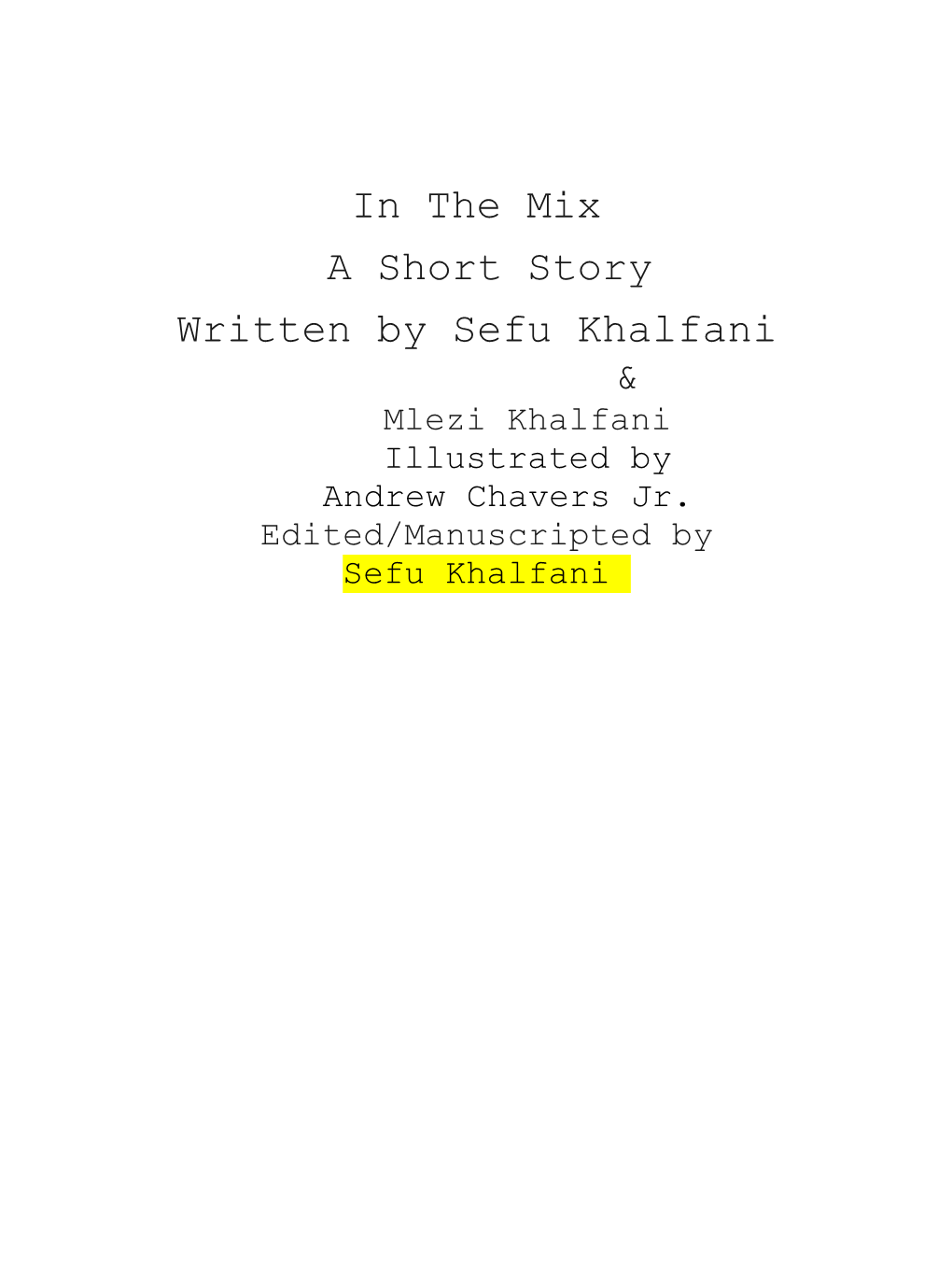 IN the Mix Complete Ebook Ready 15