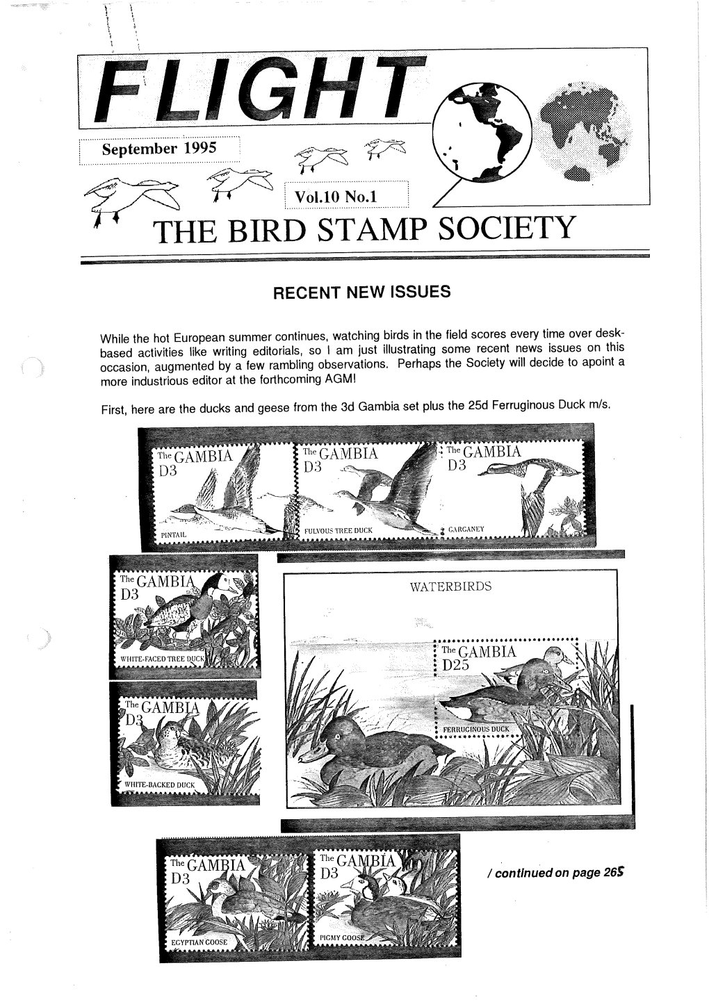 The Bird Stamp Societ