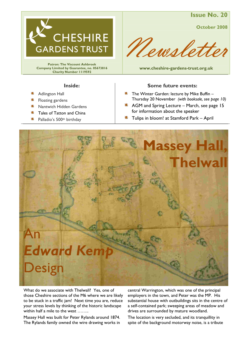 Massey Hall, Thelwall