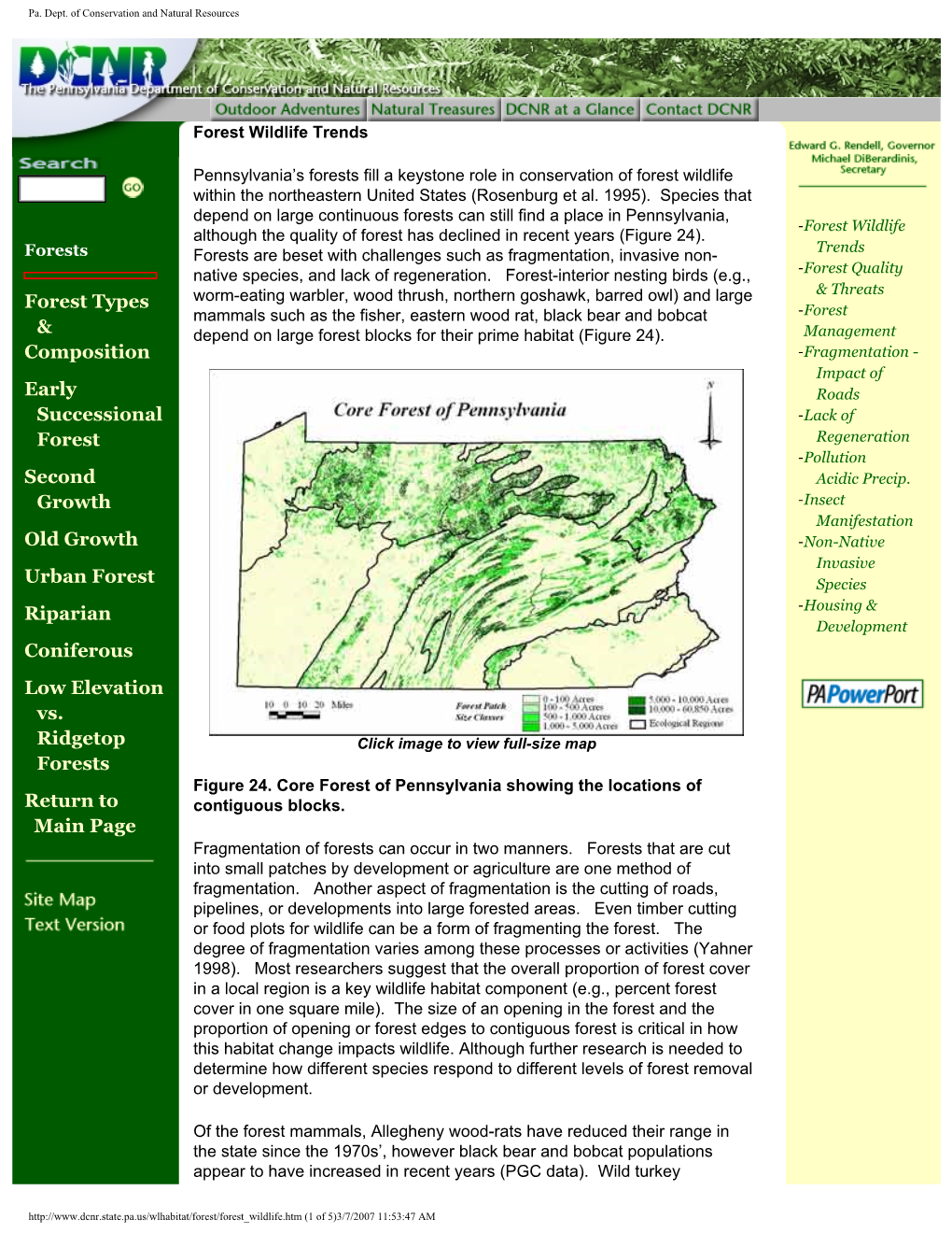 Pennsylvania Dept. of Conservation and Natural Resources