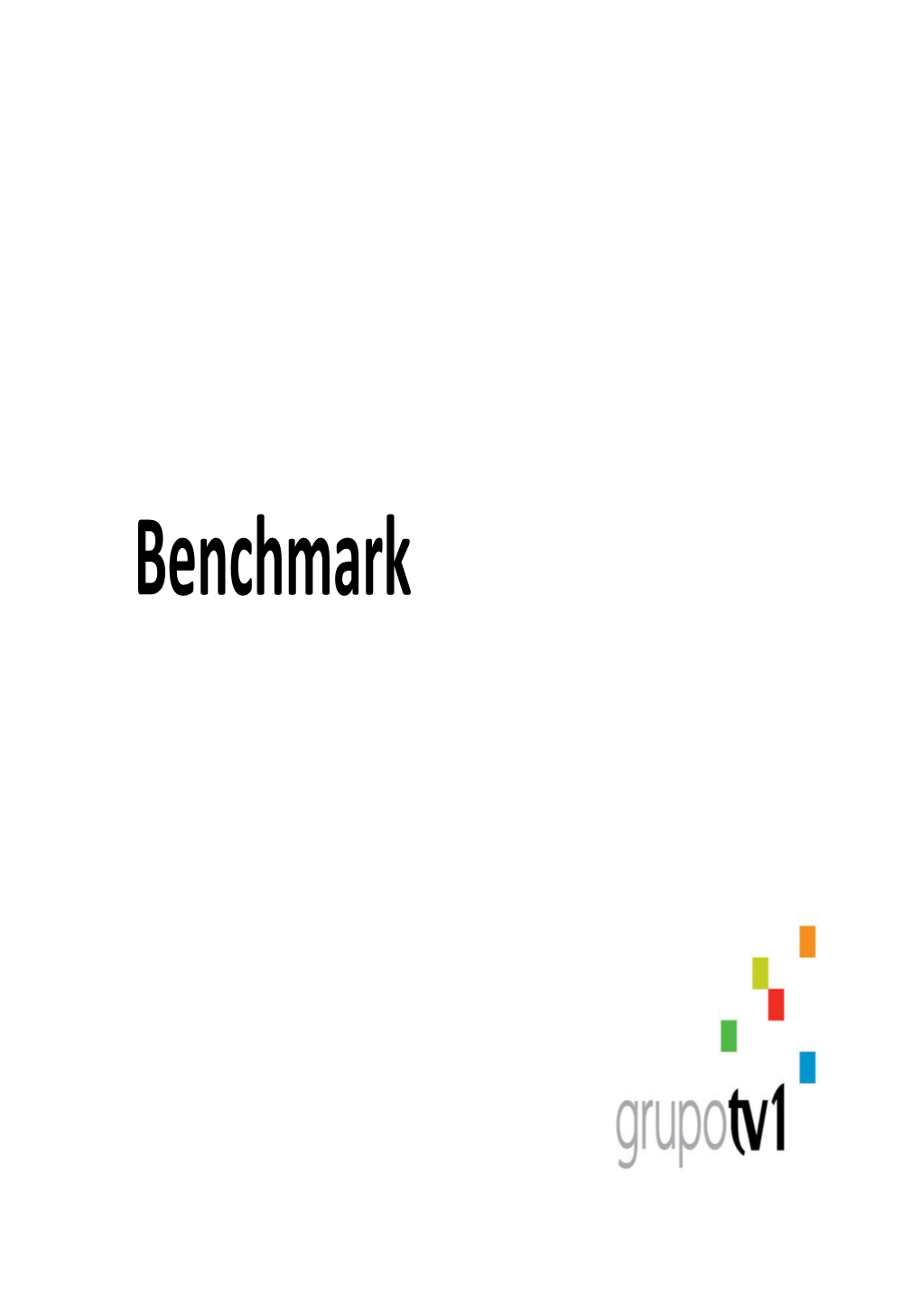 Benchmark Agenda