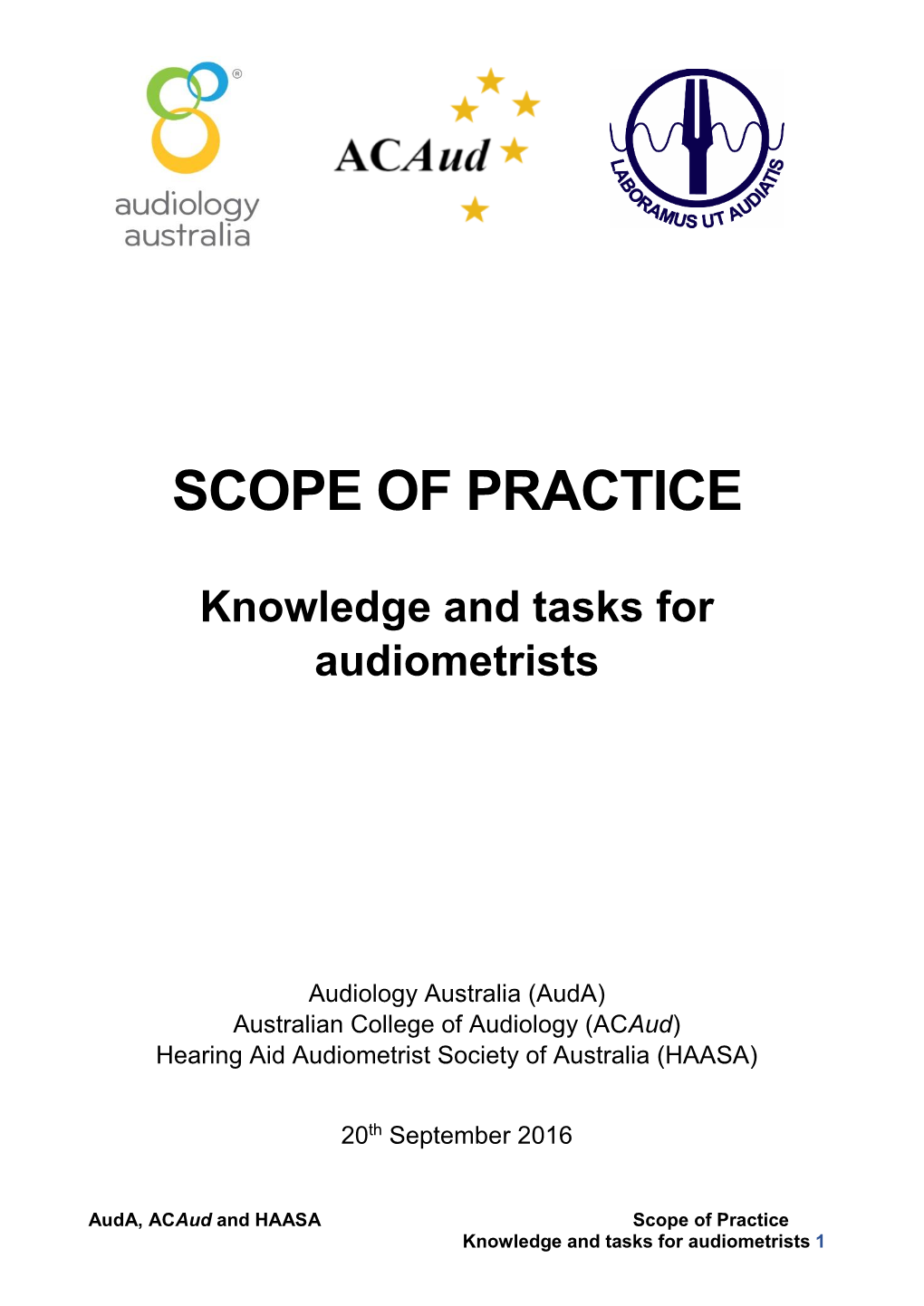 Scope of Practice