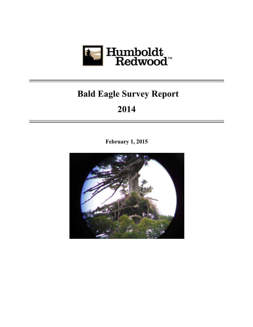 Bald Eagle Survey Report 2014