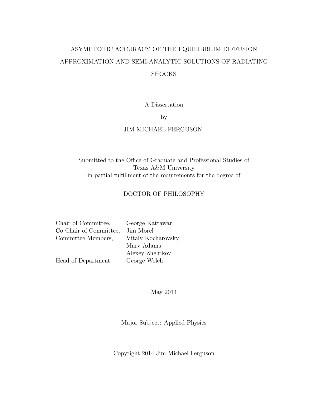 Asymptotic Accuracy of the Equilibrium Diffusion Approximation and Semi-Analytic Solutions of Radiating Shocks