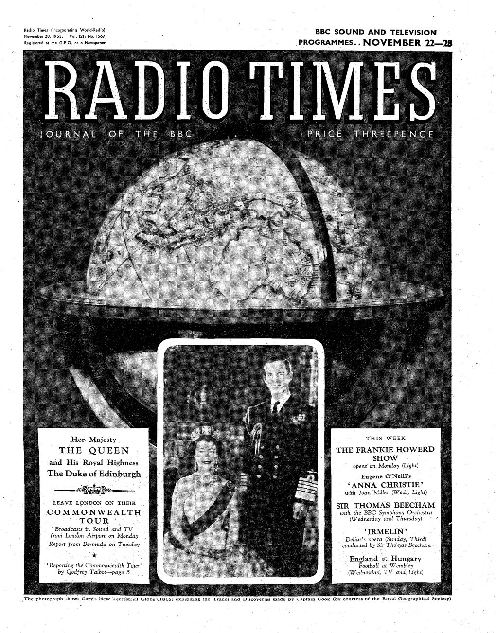 Radio Times, November 20, 1953