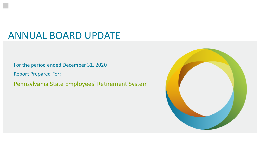 Annual Board Update