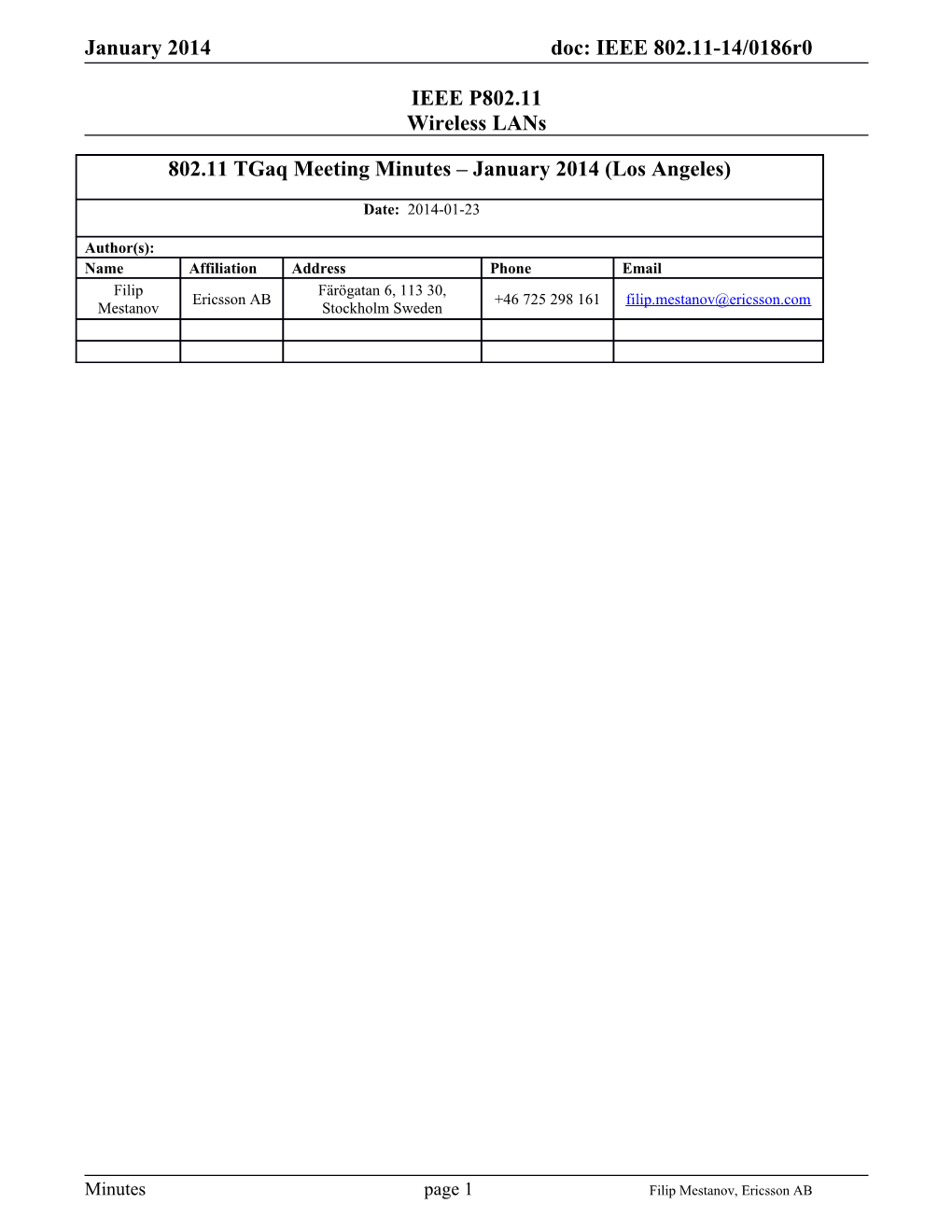 IEEE P802.11 Wireless Lans s86