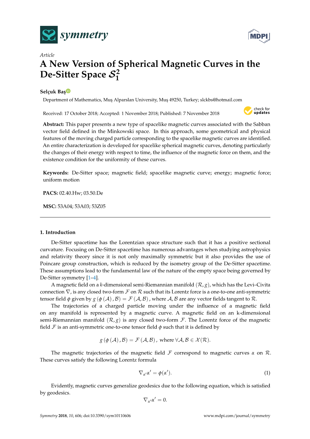 A New Version of Spherical Magnetic Curves in the De-Sitter Space S2