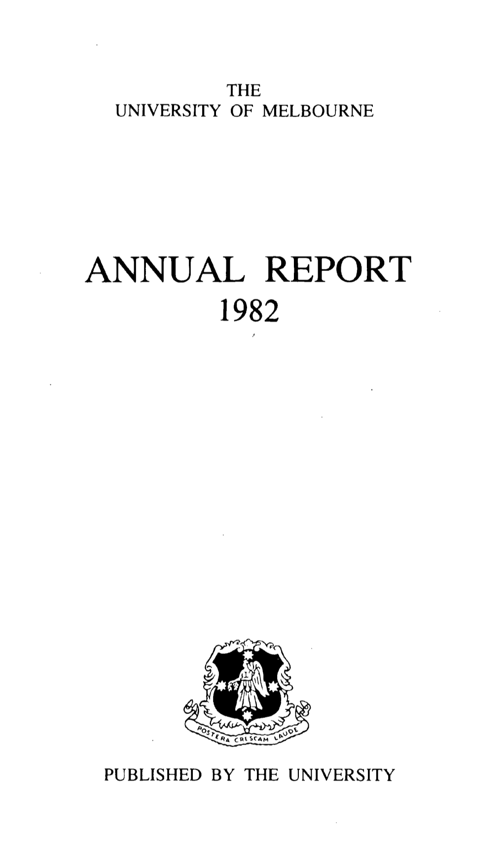 Annual Report 1982