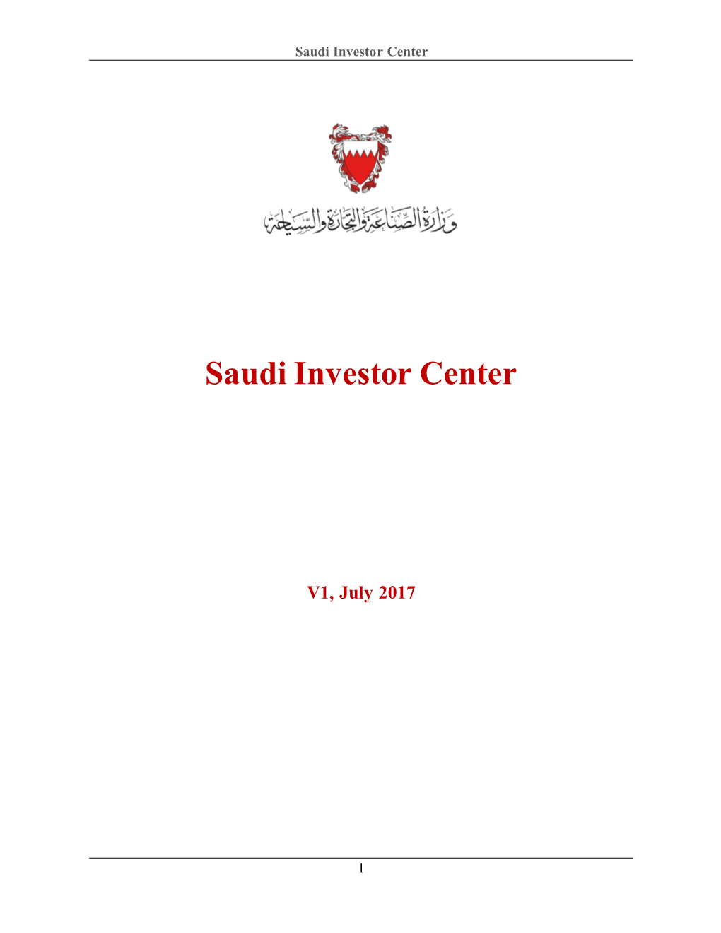 Saudi Investor Center