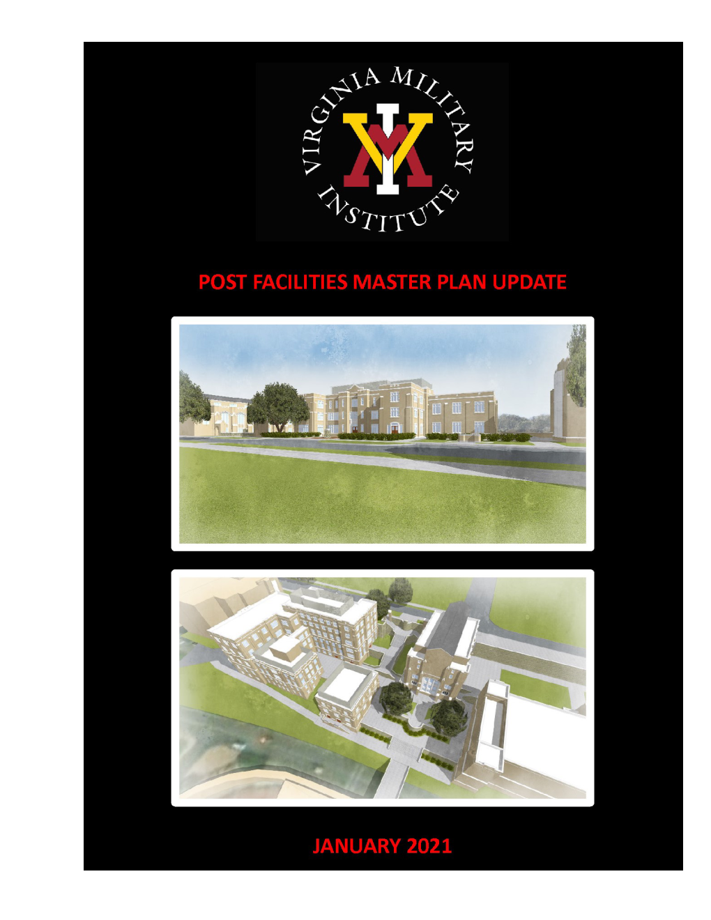 Virginia Military Institute January 2021 Post Facilities Master Plan Update 2