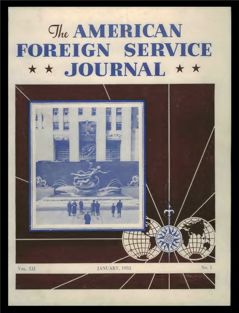 The Foreign Service Journal, January 1935