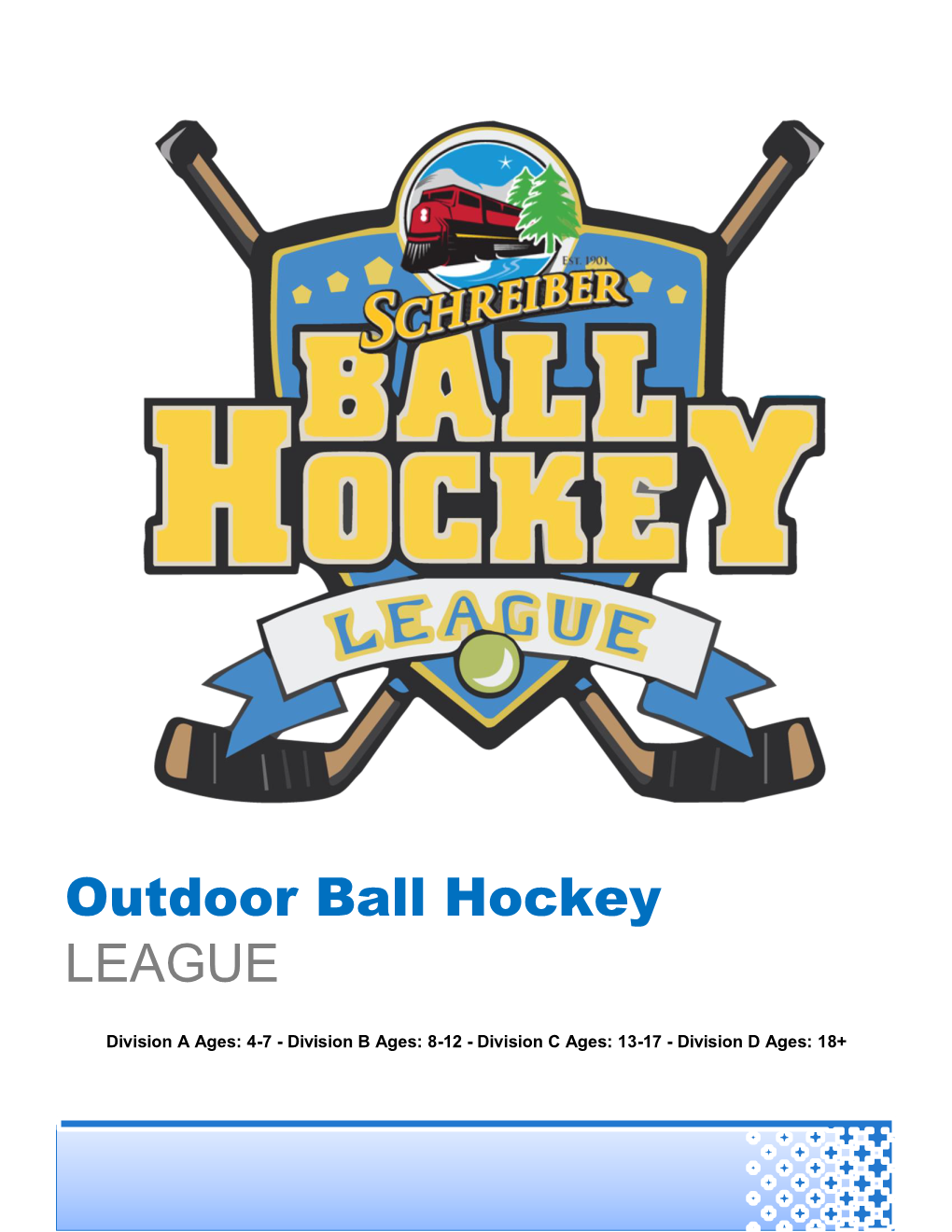 Outdoor Ball Hockey LEAGUE