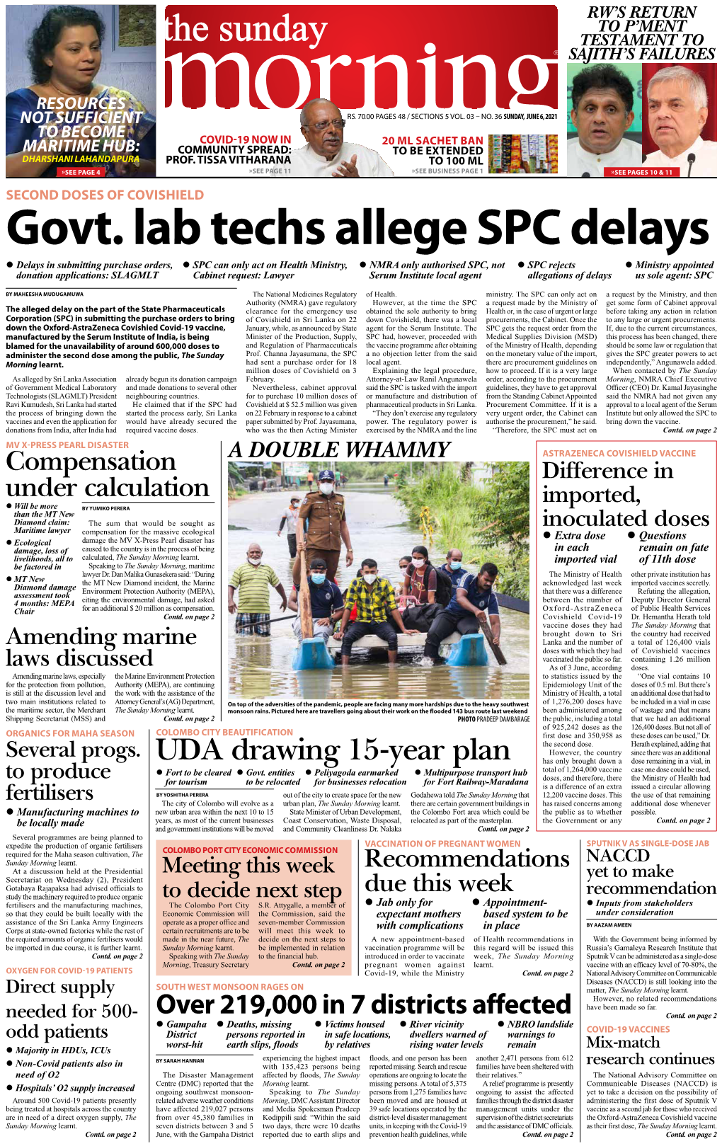 Govt. Lab Techs Allege SPC Delays