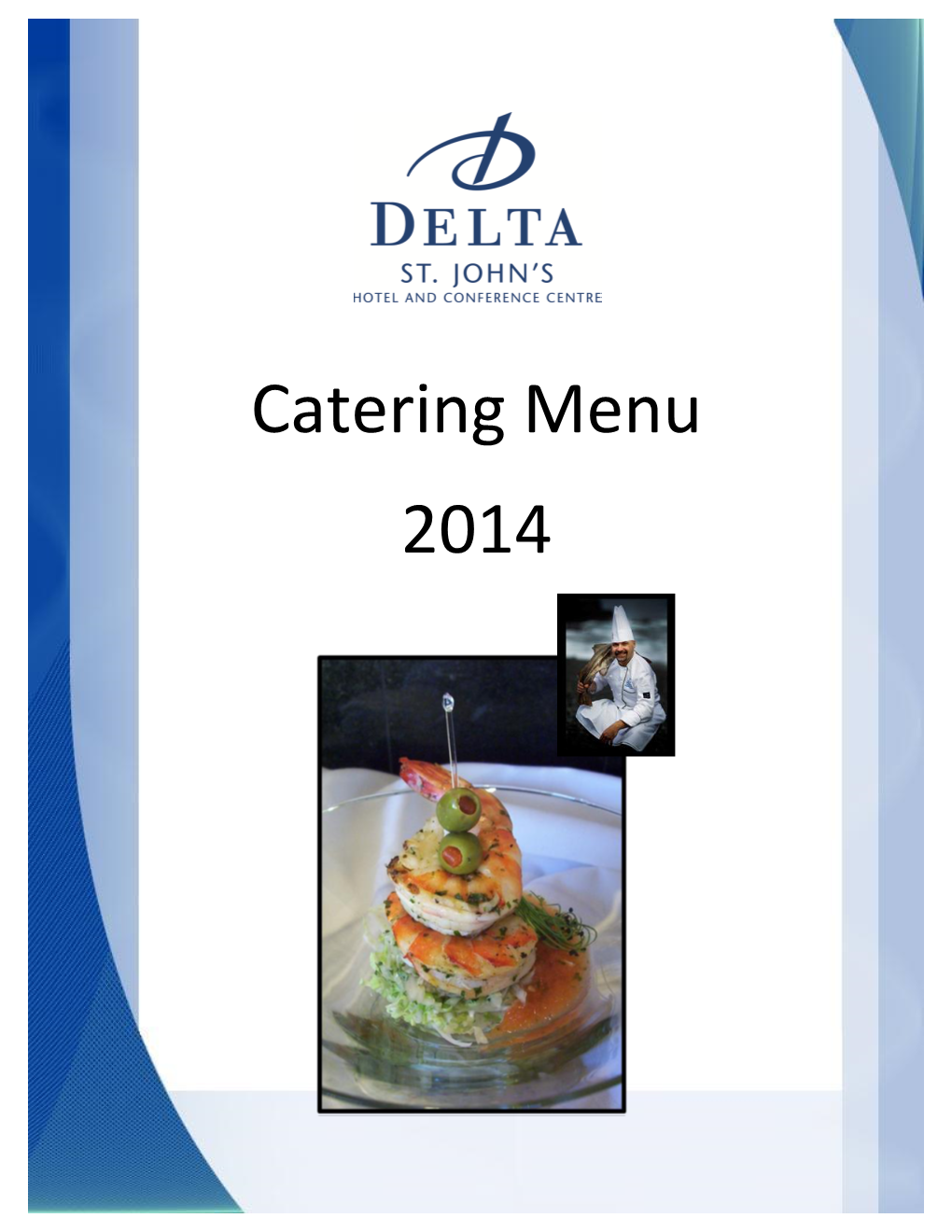 Catering Menu 2014