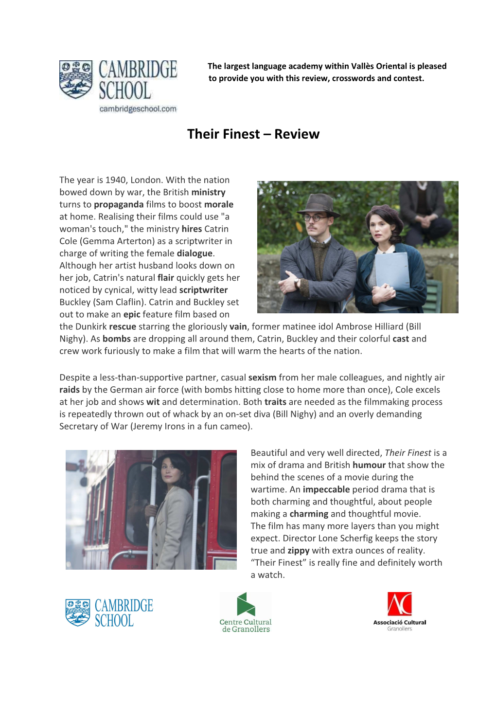 Their Finest – Review