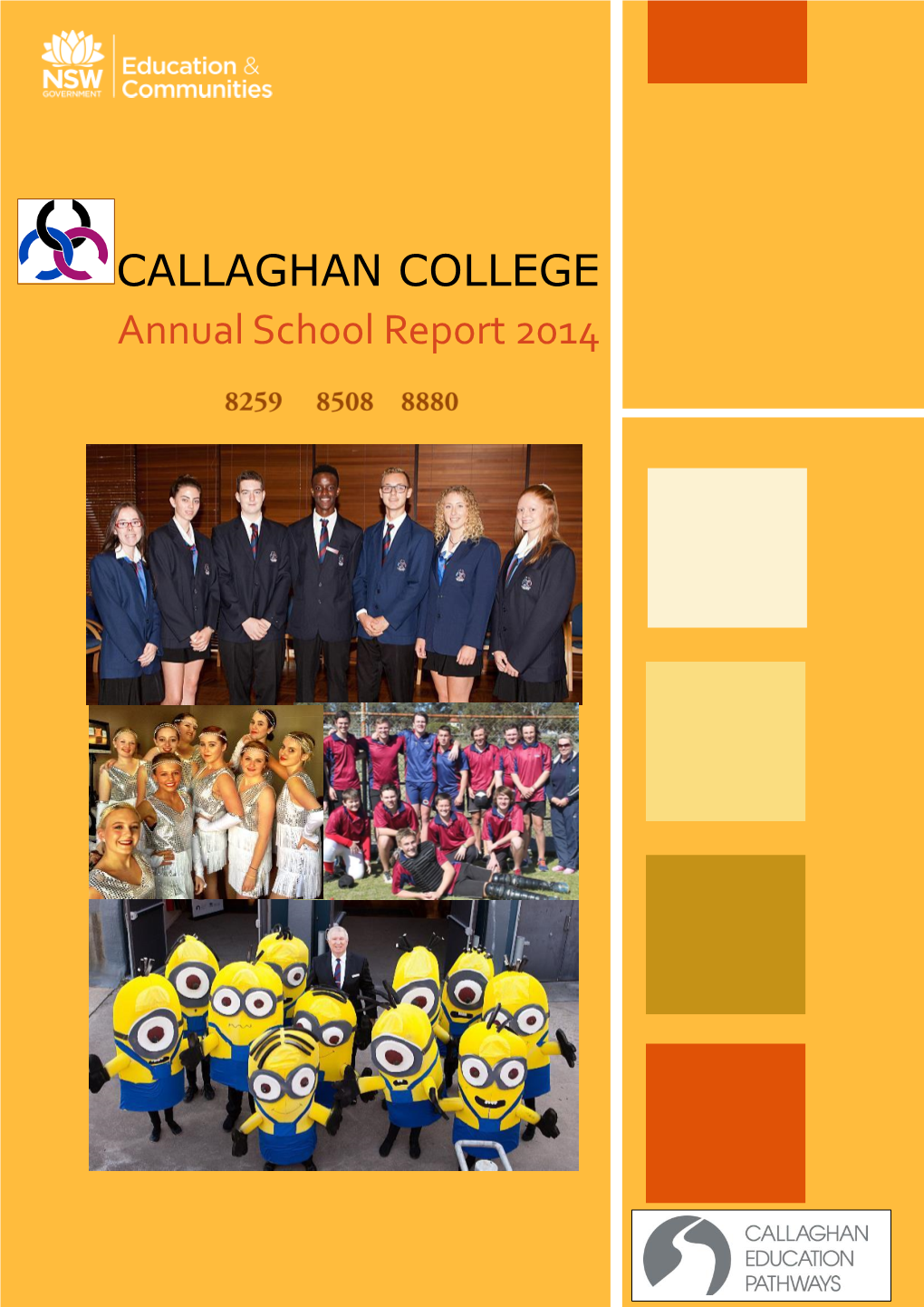 CALLAGHAN COLLEGE Annual School Report 2014