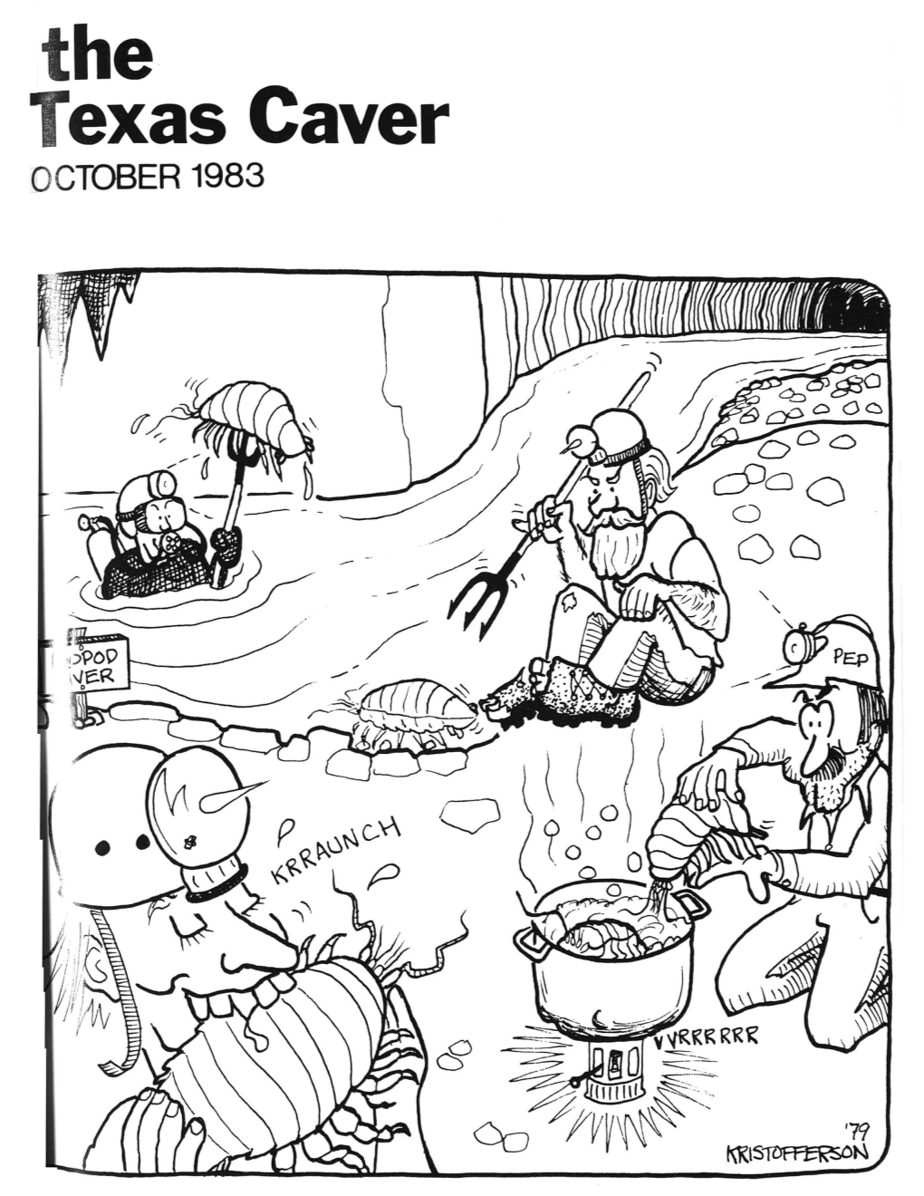 Texas Caver OCTOBER 1983 the Texas Caver Vol