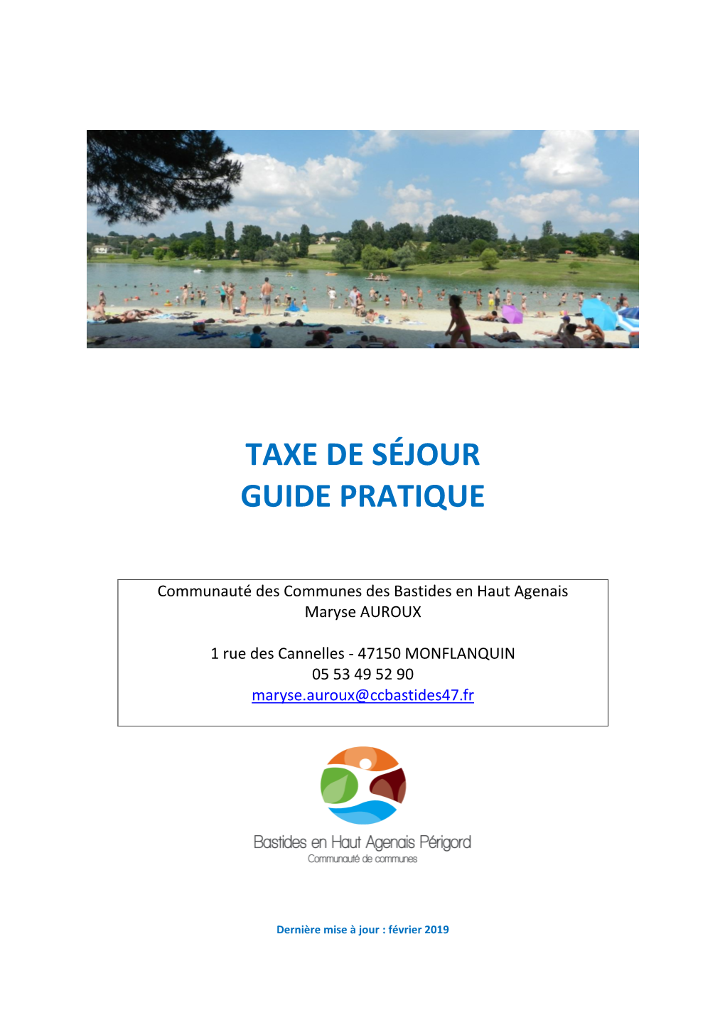 Taxe De Séjour Guide Pratique