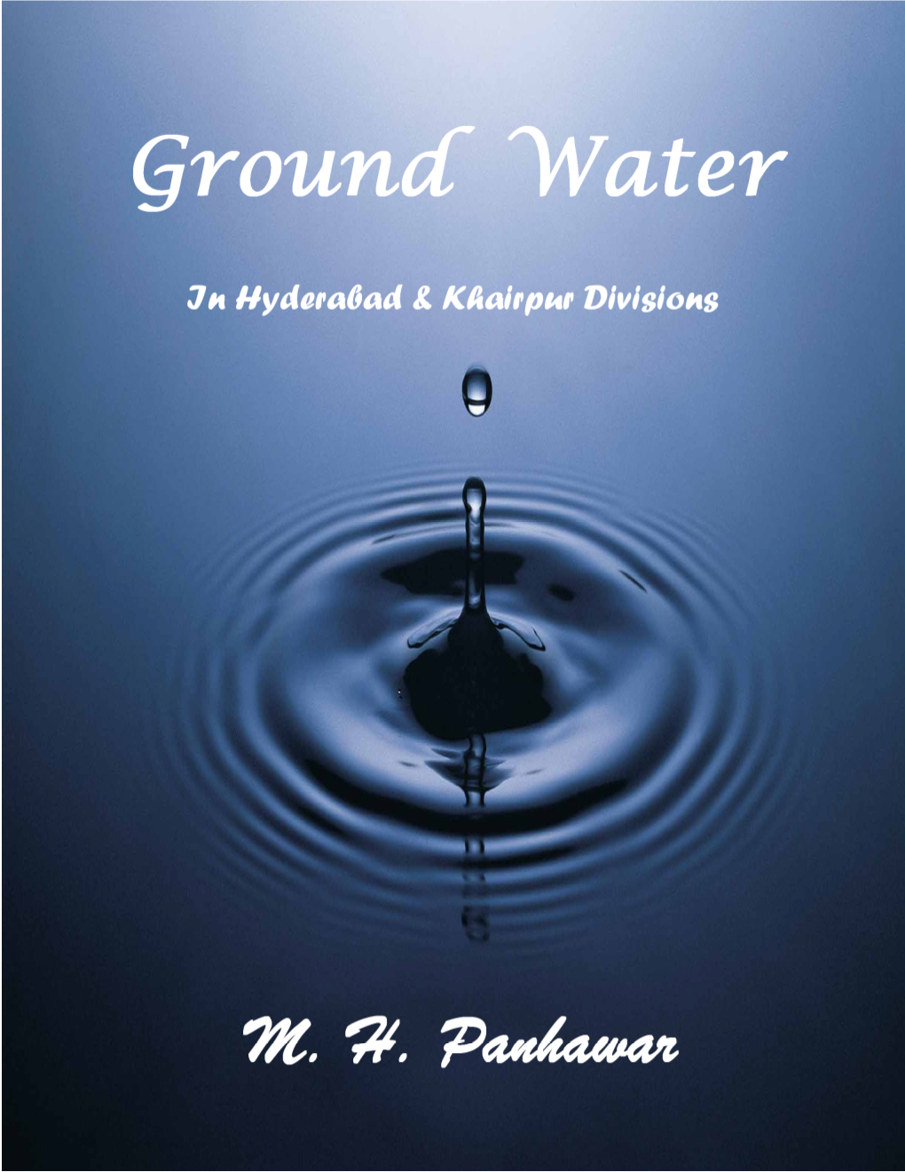 Ground Water in Hyderabad & Khairpur Divisions