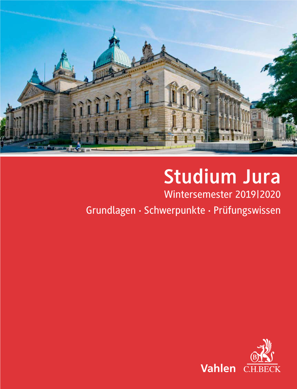 Studium Jura Wintersemester 2019|2020 Grundlagen · Schwerpunkte · Prüfungswissen Mit Schwung Ins Examen