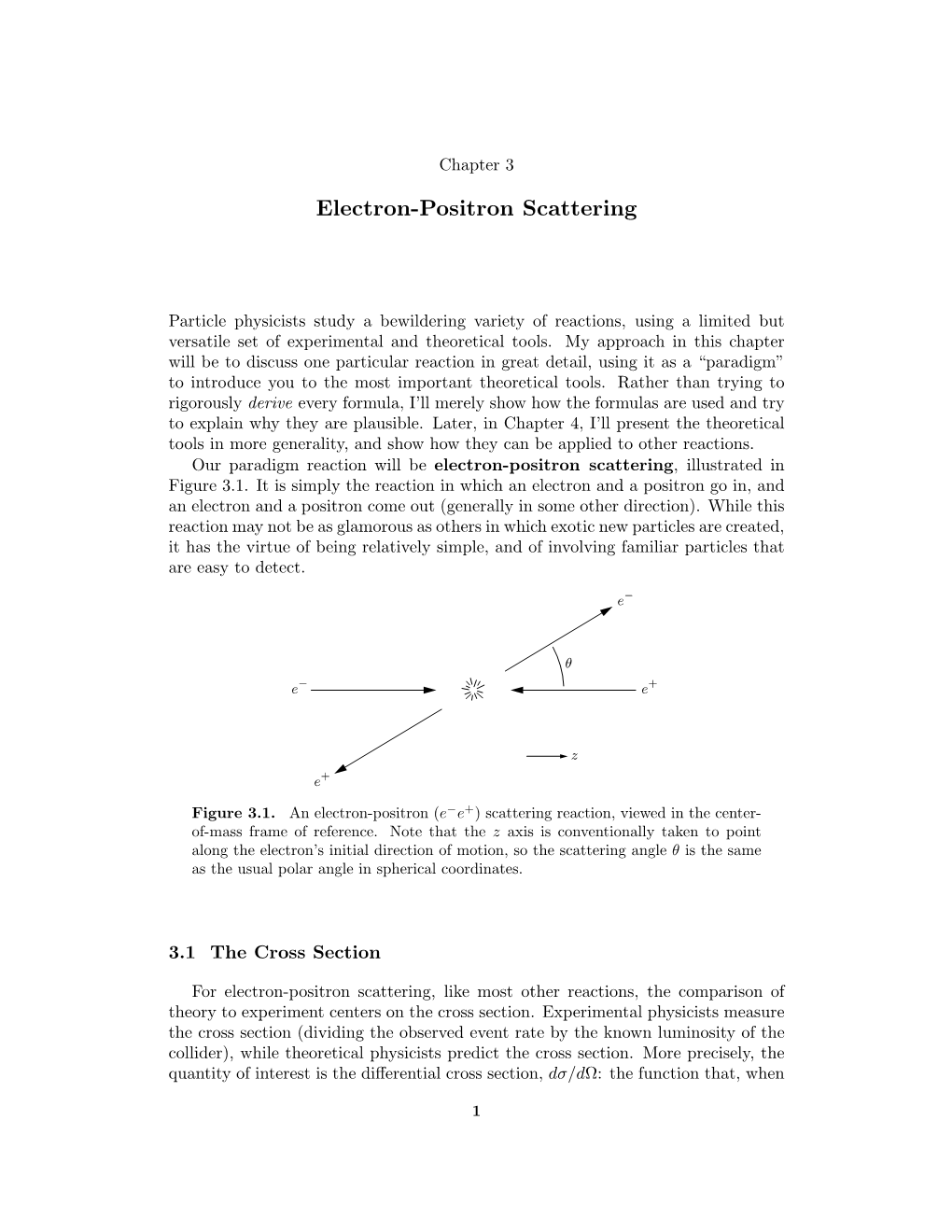 Electron-Positron Scattering