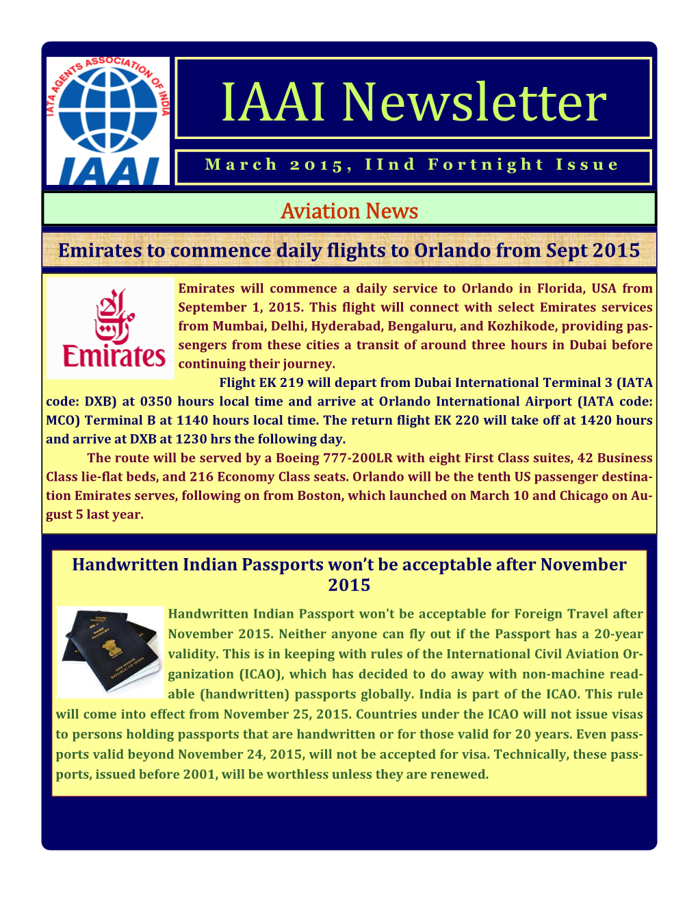 IAAI Newsletter MAR2015